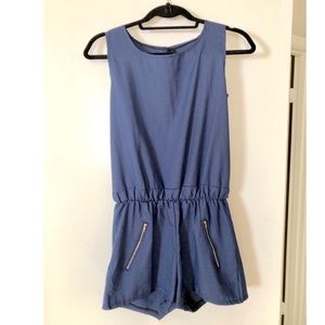 Burberry navy blue romper